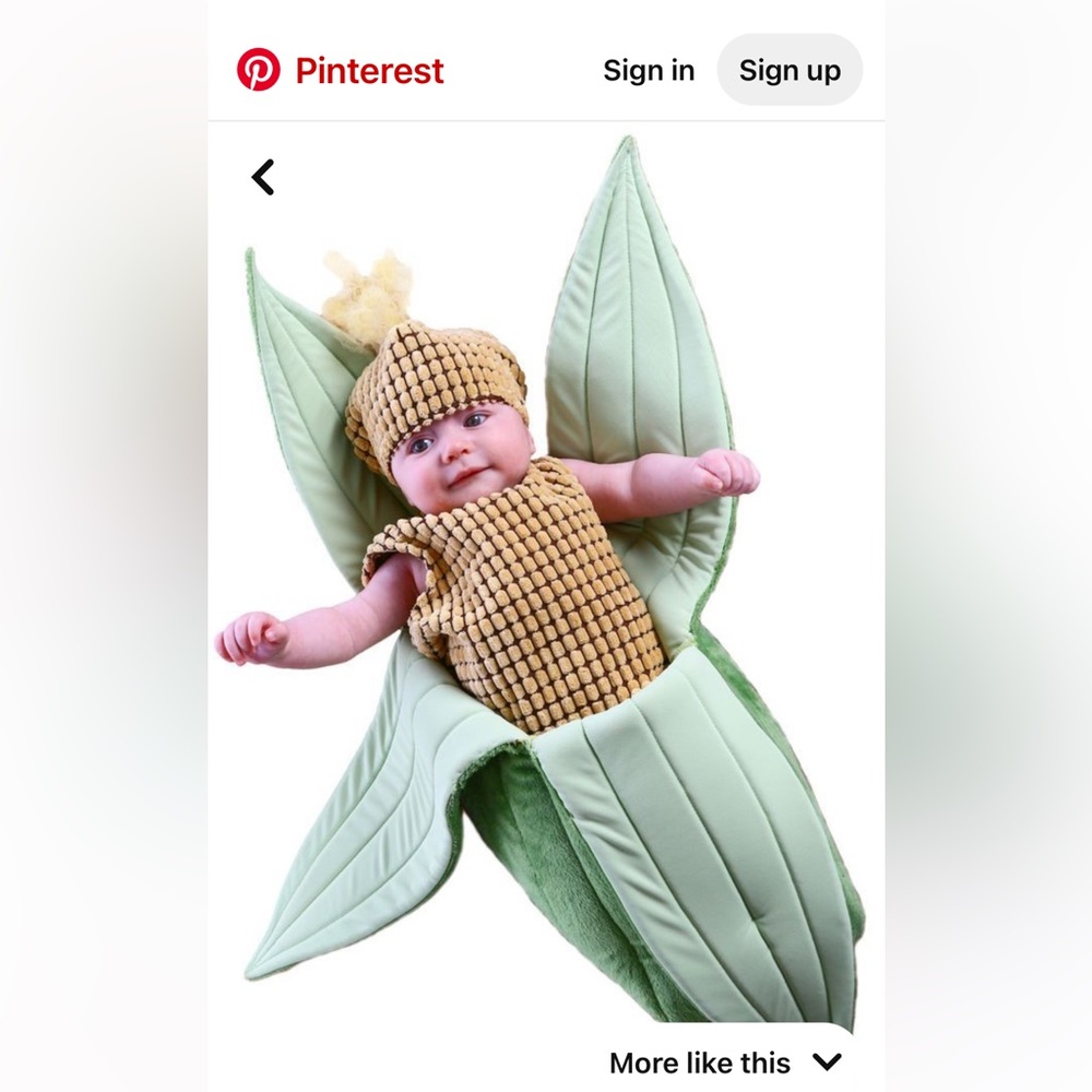 Princess Paradise 🌽 Ear of Corn Costume 0-3 months